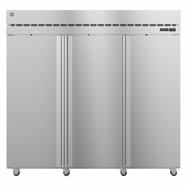 Hoshizaki America Freezer, Three Section Upright, Full Stainless Doors with Lock F3A-FS